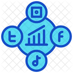 Social Media Analysis  Icon