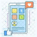 Social Media App Social Network Social Platform Icon