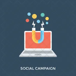 Social Media Campaign  Icon