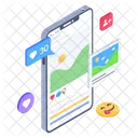 Social Media Comments  Icon