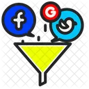 Social Media Filter  Icon