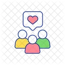 Social Media Network Like Icon