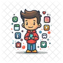 Logo Social Media Logo Technology Logo Icon