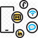 Social Media Web Network Icon