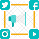 Seo Marketing Business Icon