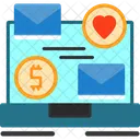 Social Media Online Networking Social Platforms 아이콘