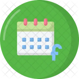 Social Media Kalender  Symbol