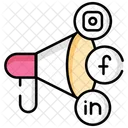 Social Media Marketing  Icon