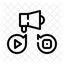 Social Media Marketing  Icon