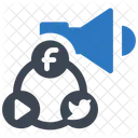 Social media marketing  Icon