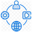 Soziales Netzwerk  Symbol