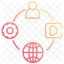 Soziales Netzwerk Soziale Medien Medien Symbol
