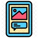 Social Media Post  Icon
