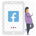 Social Media Profile  Icon