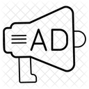 Social Media Promotion  Symbol