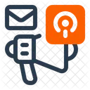 Social Media Promotion Social Media Promotion Symbol