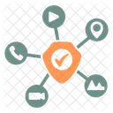 Social Media Security Hacker Social Media Icon