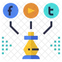 Social Media Strategy Icon