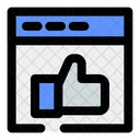 Social Media Website  Icon