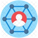Reach Social Network Personal Network Icon