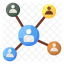 Personal Connection Personal Contacts Social Network Icon