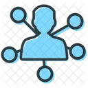 Social Network Statistics Service Icon
