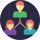 Social Network Connection Icon