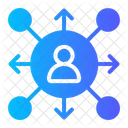 Social Network Network Sociology Icon