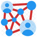 Social Network Communication Marketing Icon