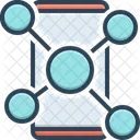 Social Network Network Communication Icon