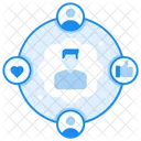 Social Network Social Platform Affiliate Network Icon