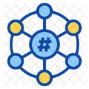 Social Network Connection Share Business Marketing Growth Icon