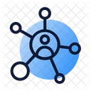 Social Network Connection Icon