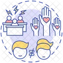 Social participation  Icon