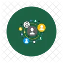 Social Peoples Social Communication Icon