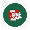 Social Peoples Social Communication Icon