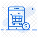 Social Shopping Online Shopping Mobile Shopping Icon