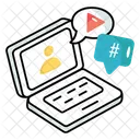 Online Internet Marketing Icon