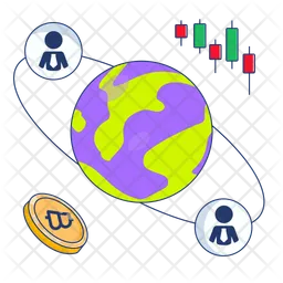 Social trading networks  Icon