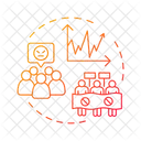 Cost Of Living Economic Inequality Social Unrest Icon