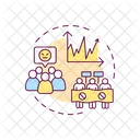 Cost Of Living Economic Inequality Social Unrest Icon
