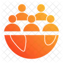 Sociedad cooperativa  Icono