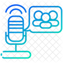 Pódcast de sociedad  Icono