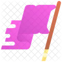 Societal Collapse Flag Tattered Flag Icon