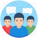 Society People Communication People Conversation Icon
