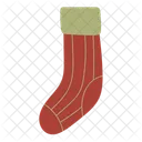 Christmas Sock Hanging Sock Icon