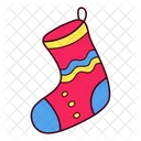 Sock Christmas Winter Icon