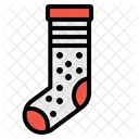 Sock Xmas Clothing Icon