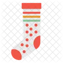 Sock Xmas Clothing Icon