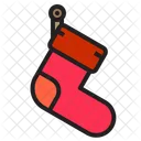 Sock Gift Christmas Icon